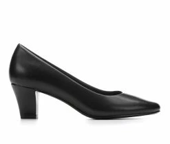 Top 10 🔥 Women's Easy Street Ballari Pumps Black Smooth 🛒