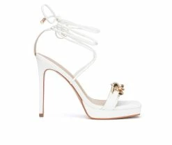 Cheap 🤩 Women's Torgeis Cassava Stilettos White 🛒