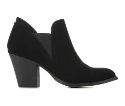 Brand new 🔥 Women's Y-Not Deluxe Heeled Booties Black Nub 🤩