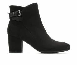 Brand new 🎉 Women's Solanz Carolann Heeled Booties Black ✨