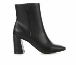 Outlet 🤩 Women's Sugar Element Heeled Booties Black ✔️
