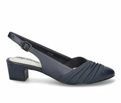 Wholesale 😉 Women's Easy Street Bates Pumps Navy 🌟