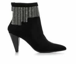 Deals ⌛ Women's Impo Toledo II Sustainable Heeled Booties Black 🔔