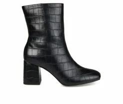 Best Sale ✔️ Women's Journee Collection Trevi Booties Black 😉