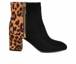 Best Sale 😀 Women's Journee Collection Sarah Booties Black 👏