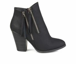 Budget 🎁 Women's Journee Collection Vally Booties Black 👍