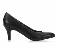 Discount 😉 Women's Jones NY Ally Pumps Black Smooth 😍