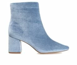 Best reviews of 😉 Women's Journee Collection Hazara Heeled Booties Blue 💯