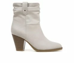 Best reviews of 🧨 Women's Dr. Scholls Kall Me Heeled Mid Calf Booties Oyster 🎉