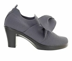 Budget 🥰 Women's Bernie Mev Chesca Serenity Booties Dark Grey 🌟