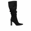 Best reviews of 🎁 Women's New York And Company Damaris Knee High Heeled 🥾 Boots Black 🧨