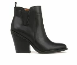 Best Sale 👍 Women's Franco Sarto Gamble Heeled Booties Black 😍