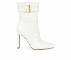 Best deal ✔️ Women's Journee Collection Elanie 🥾 Boots White 🥰