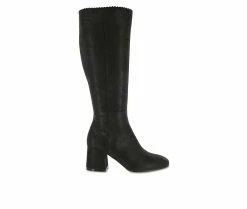 Cheap 🔔 Women's Mia Amore Valyrie Knee High 🥾 Boots Black 🥰