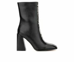 Cheapest 🥰 Women's Gabrielle Union January Heeled Ankle Booties Black ❤️