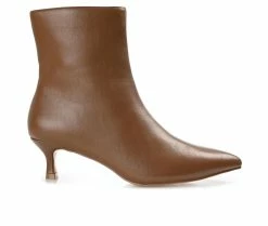 Flash Sale 🛒 Women's Journee Collection Arely Booties Brown 💯