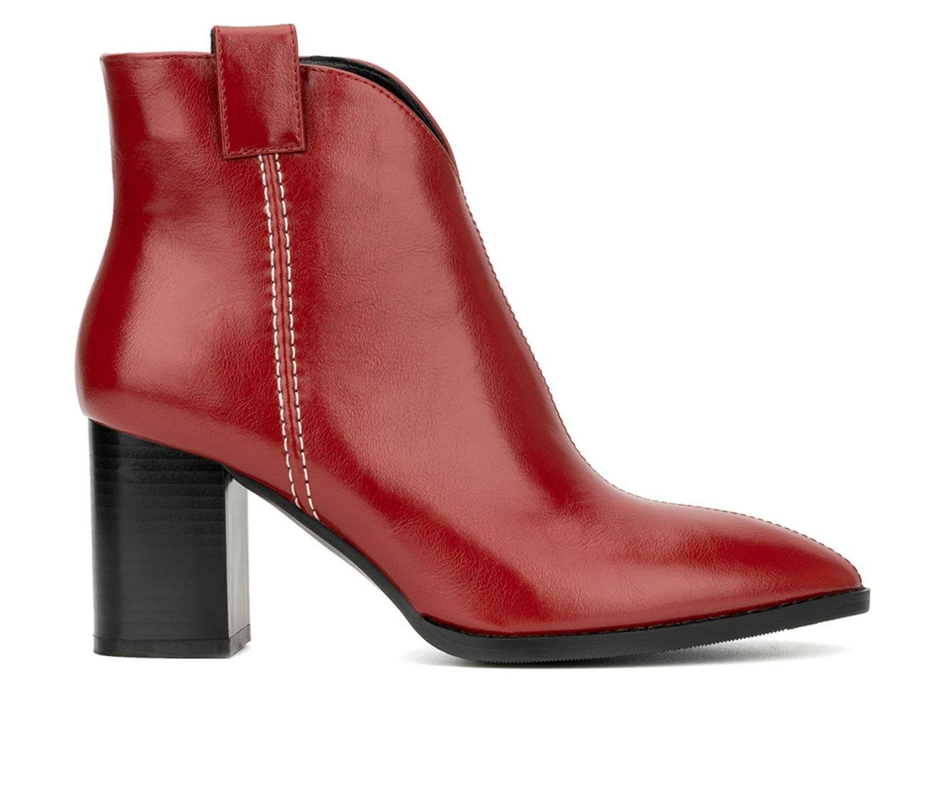 Best Pirce βοΈ Women's Torgeis Daralyn Heeled Booties Red π - Image 2