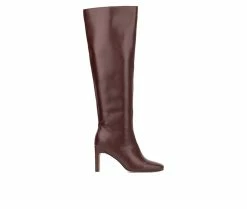 Coupon 🧨 Women's Gabrielle Union Tall Blake Boot Knee High 🥾 Boots Burgundy 🔔