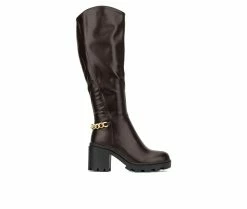 Best deal 💯 Women's Torgeis Athena Knee High 🥾 Boots Brown ⌛