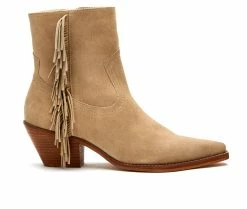 Outlet 🧨 Women's Coconuts By Matisse Jane Western 🥾 Boots Natural 🧨