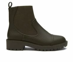 Cheapest 😍 Women's Coconuts By Matisse Indie Chelsea Booties Olive 👏