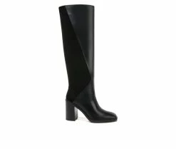 Best reviews of 🌟 Women's Franco Sarto Stevie Tall Knee High Heeled 🥾 Boots Black 🛒