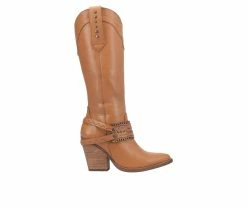 Outlet 🤩 Women's Dingo Boot Masquerade Western 🥾 Boots Camel 🌟