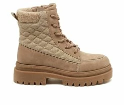 Promo ✔️ Women's Rocket 🐕 Dog Desmond Lace Up Booties Taupe 🤩