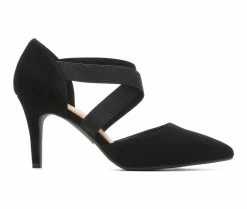 Top 10 🤩 Women's Solanz Neal Pumps Black Nubuck 🤩