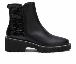 Hot Sale ⌛ Women's Coconuts By Matisse Flo Booties Black 🎁