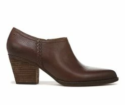 Budget 😍 Women's Zodiac Ava Low Ankle Booties Cognac Brown ⭐