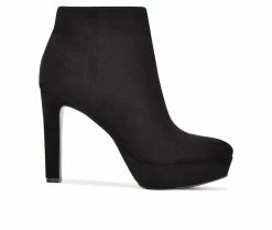 Top 10 🎁 Women's Nine West Glowup Platform Booties Black 🥰