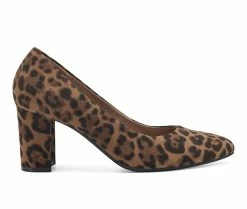 New 🔔 Women's Aerosoles Bettie Pumps Leopard 🔔