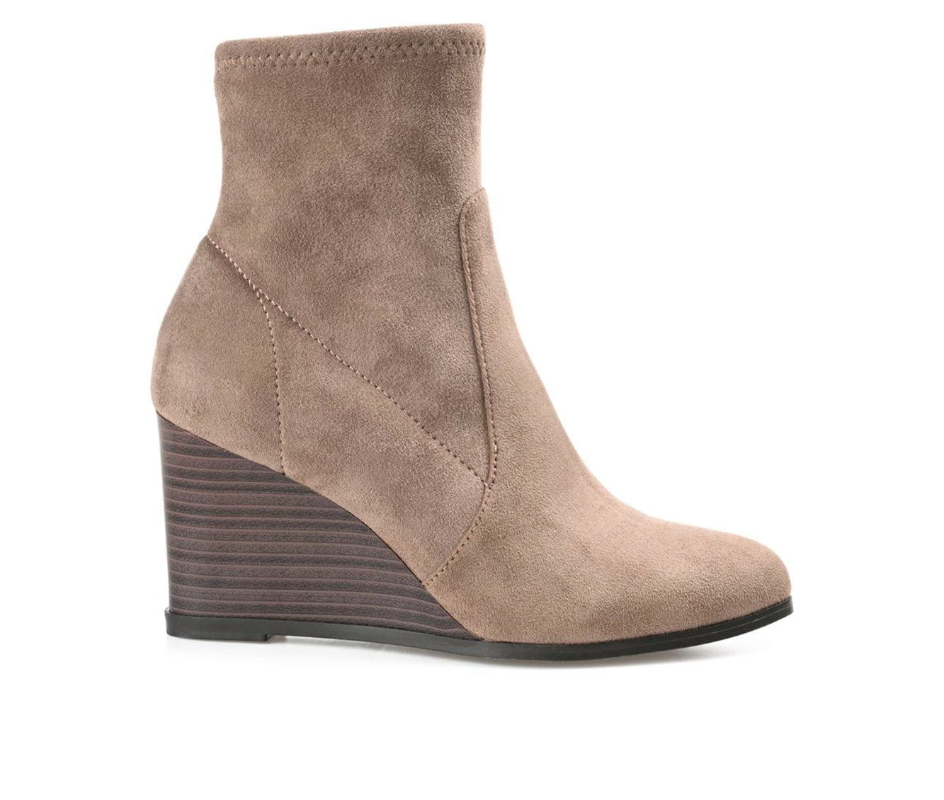 Best reviews of β Women's Journee Collection Hepburn Wedge Booties Taupe π€©