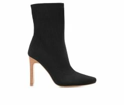Wholesale 👍 Women's Journee Collection Elissa Booties Black 🛒