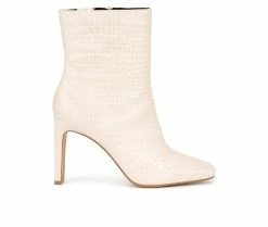 Cheapest 😍 Women's New York And Company Ivy Booties Bone ❤️