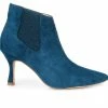 Best Sale ❤️ Women's Journee Collection Elitta Booties Blue 🌟