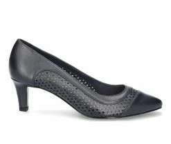 Budget 😍 Women's Easy Street Ansen Pumps Navy 👍