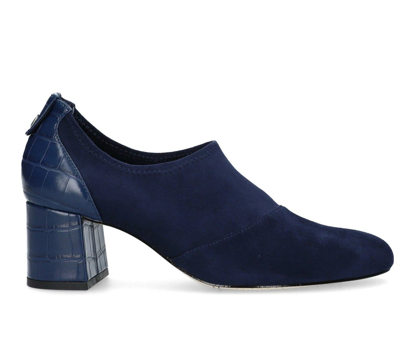 Discount ๐งจ Women's Bella Vita Caraway Booties Navy Suedette ๐