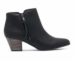 Best reviews of 💯 Women's Chelsea Crew Logan Heeled Booties Black 🎉