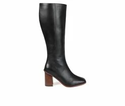 Coupon ⭐ Women's Journee Signature Tamori-WC Knee High 🥾 Boots Black ⌛