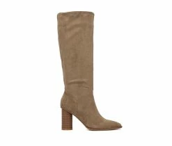 Budget 🛒 Women's Torgeis Treasure Knee High Heeled 🥾 Boots Camel 🔔
