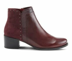 Flash Sale 🧨 Women's SPRING STEP Kastania Booties Brown 😍