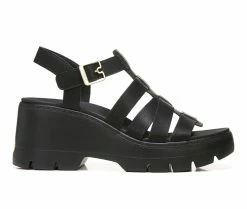 Best reviews of ✨ Women's Dr. Scholls Check It Out Platform Wedge 🩴 Sandals Black 👏