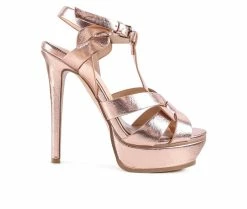 Top 10 🌟 Women's London Rag Social Fly 👗 Dress 🩴 Sandals Bronze 👍