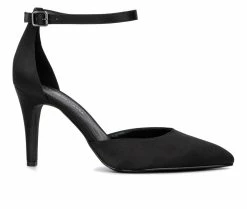 Best Pirce ✔️ Women's Fashion To Figure Sheera Heel Pumps Black Wide 🔥