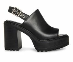 Best Pirce 🎉 Women's Madden Girl Kellin 👗 Dress 🩴 Sandals Black 🔥