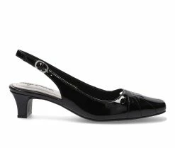 Best reviews of 🤩 Women's Easy Street Catie Slingback Pumps Black Patent ✔️