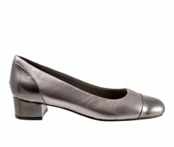 Best Sale 🛒 Women's Trotters Daisy Pumps Pewter 🔥