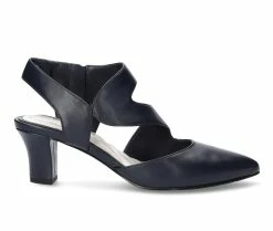 Discount ⭐ Women's Easy Street Venue Pumps Navy 😀